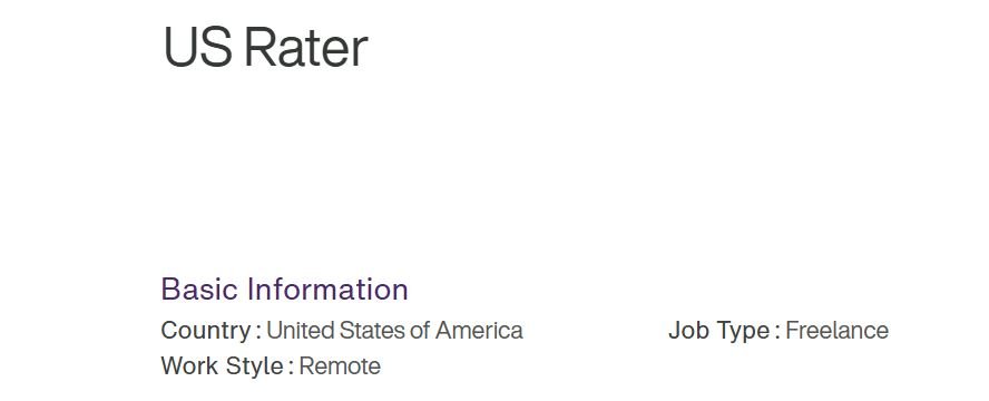 Read more about the article US Rater Freelance Remote Job – Work From Home with TELUS AI